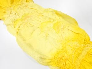 正絹　絞り　帯揚げ